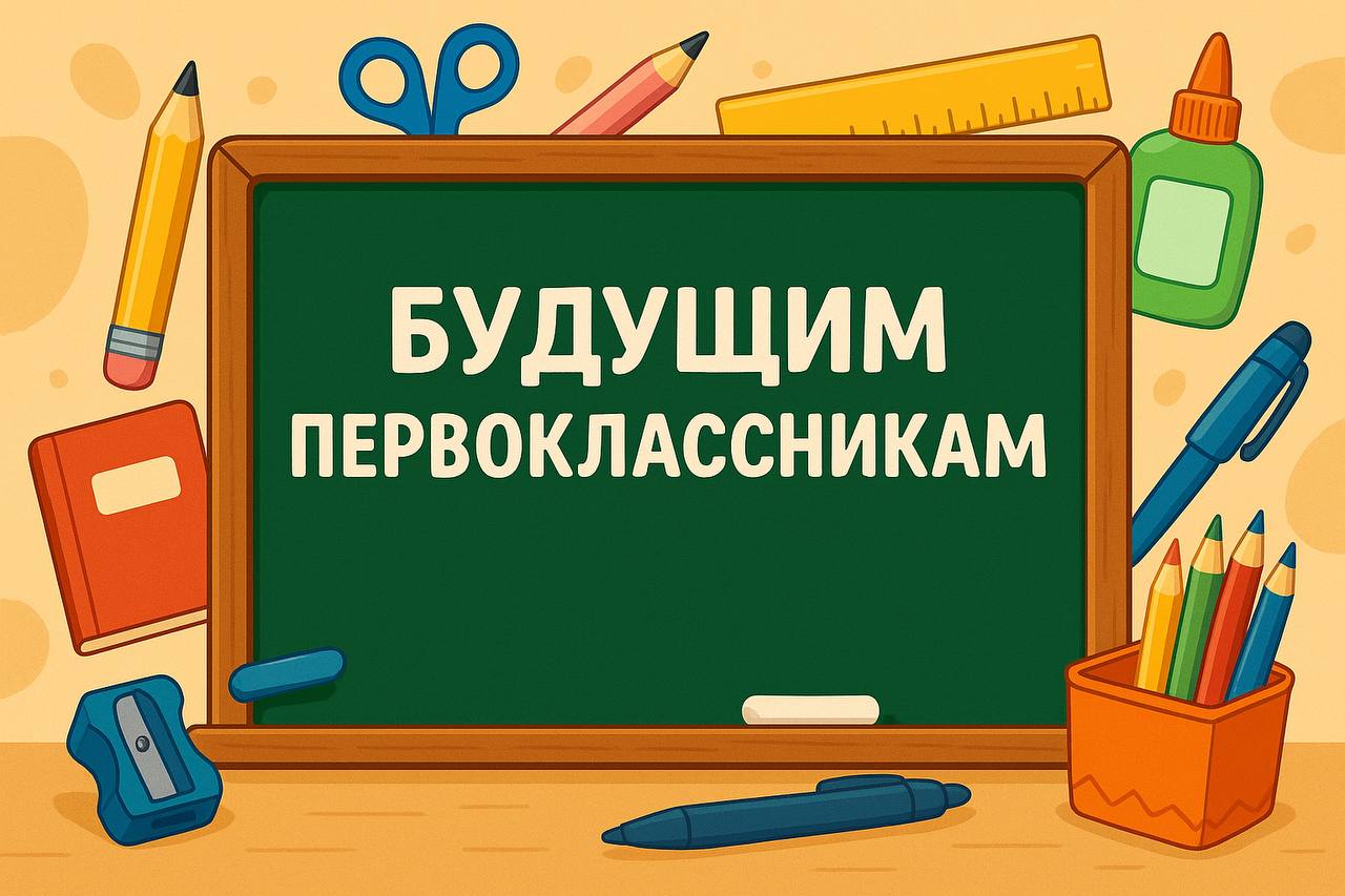 Будущим первоклассникам.